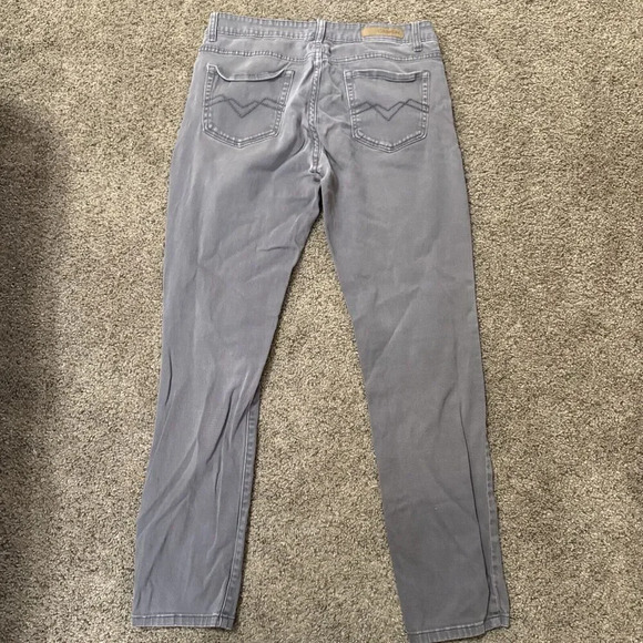 Vtg Y2K Carbon Jeans Mens 32x32 Faded Distressed Embroidered Skater Grunge Goth - Picture 11 of 11